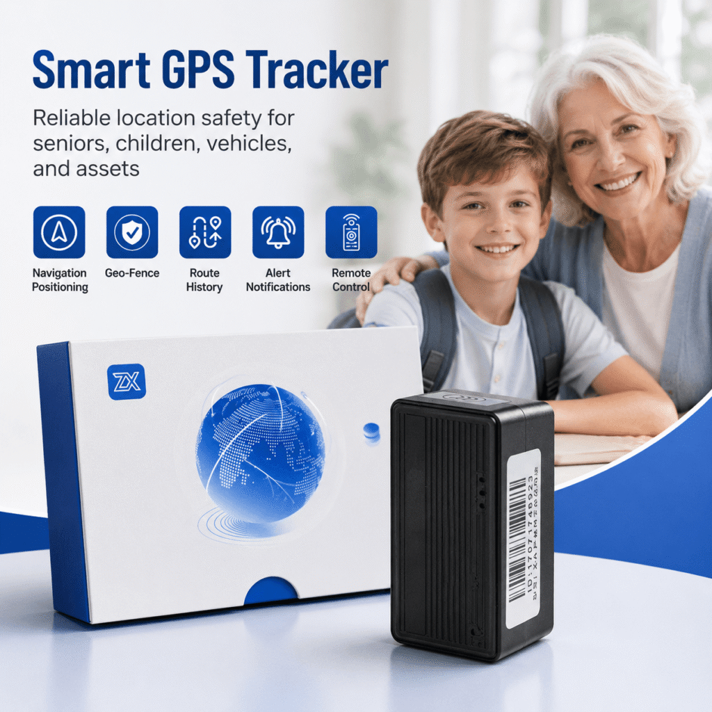 Smart GPS Tracker for Family, Vehicles & Assets
