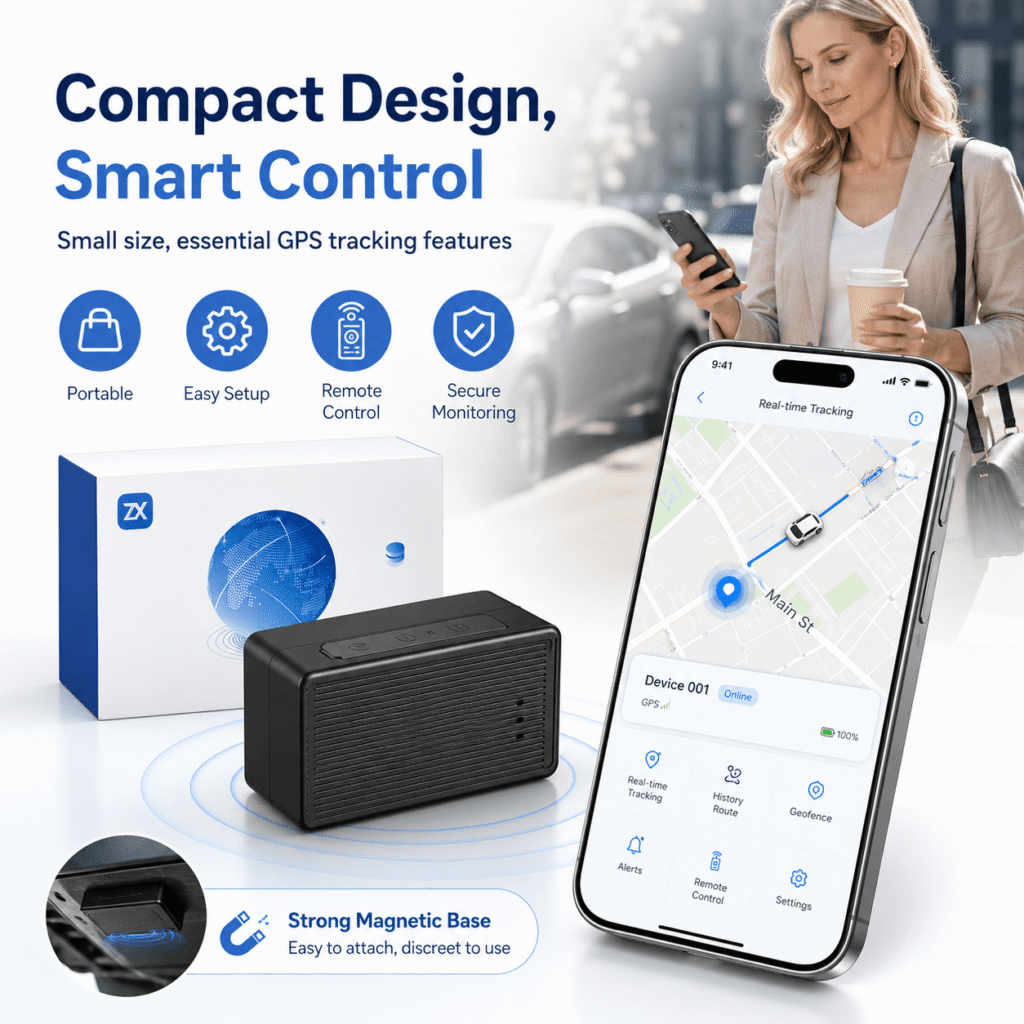 Smart GPS Tracker for Family, Vehicles & Assets